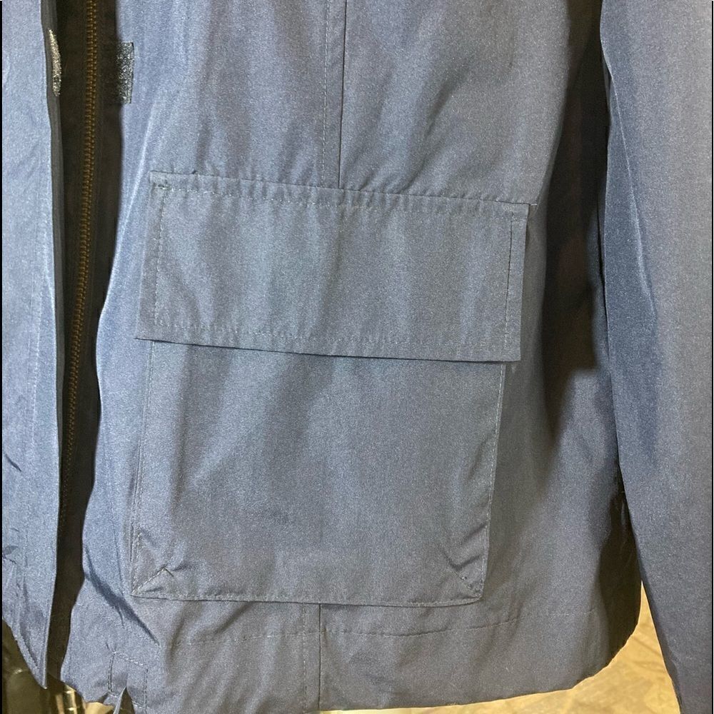 Van Heusen Blue Windbreaker Jacket - Picture 8 of 16